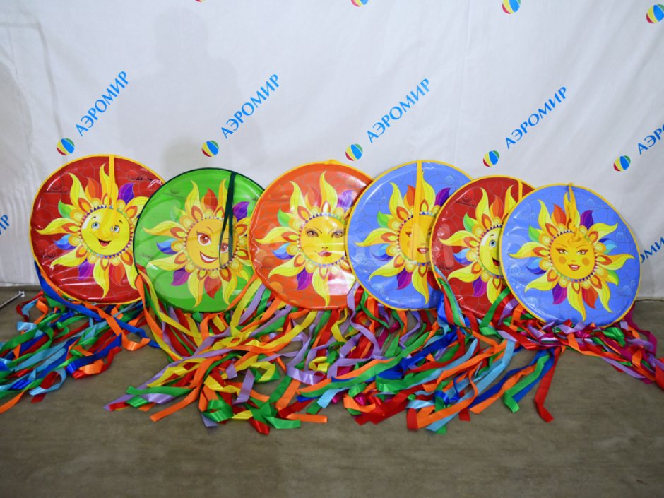 Солнышко с лентами — на Масленицу, Ярмарку или Выставку