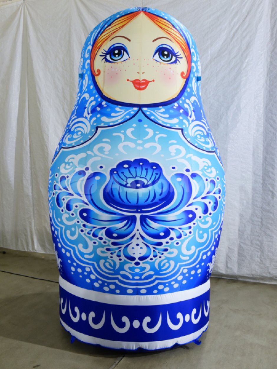 Надувная Русская матрешка — большие матрешки, авторский дизайн