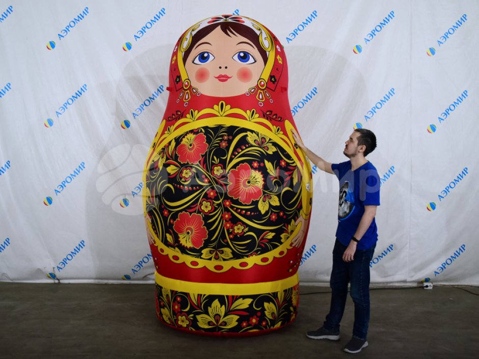 Надувная Русская матрешка — большие матрешки, авторский дизайн