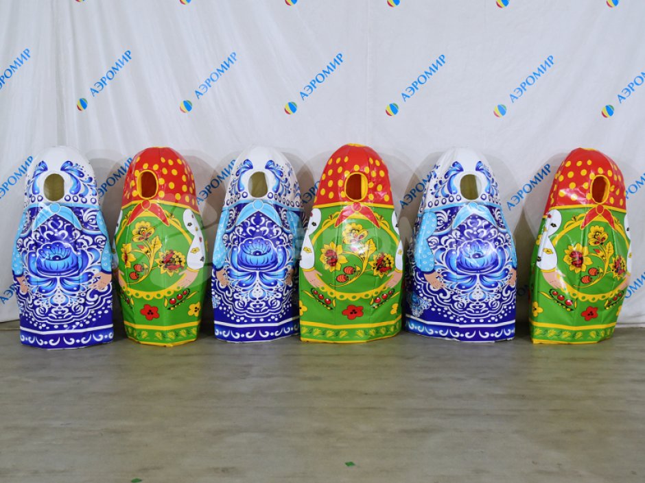 Матрёшкабол  — командная игра с мячом