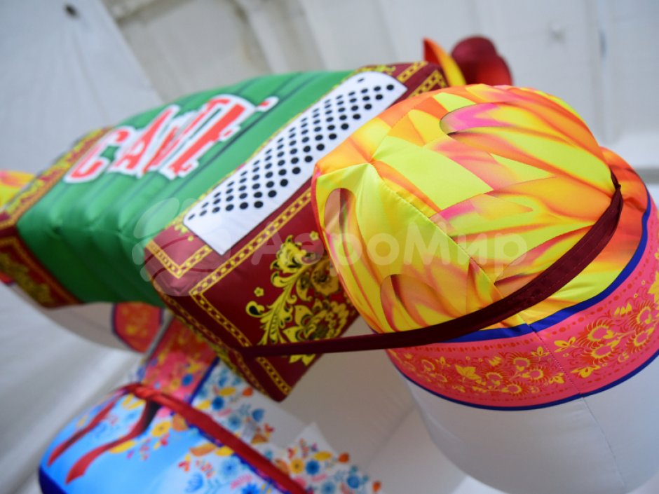 Петушок с гармошкой — на Масленицу, выставку или ярмарку