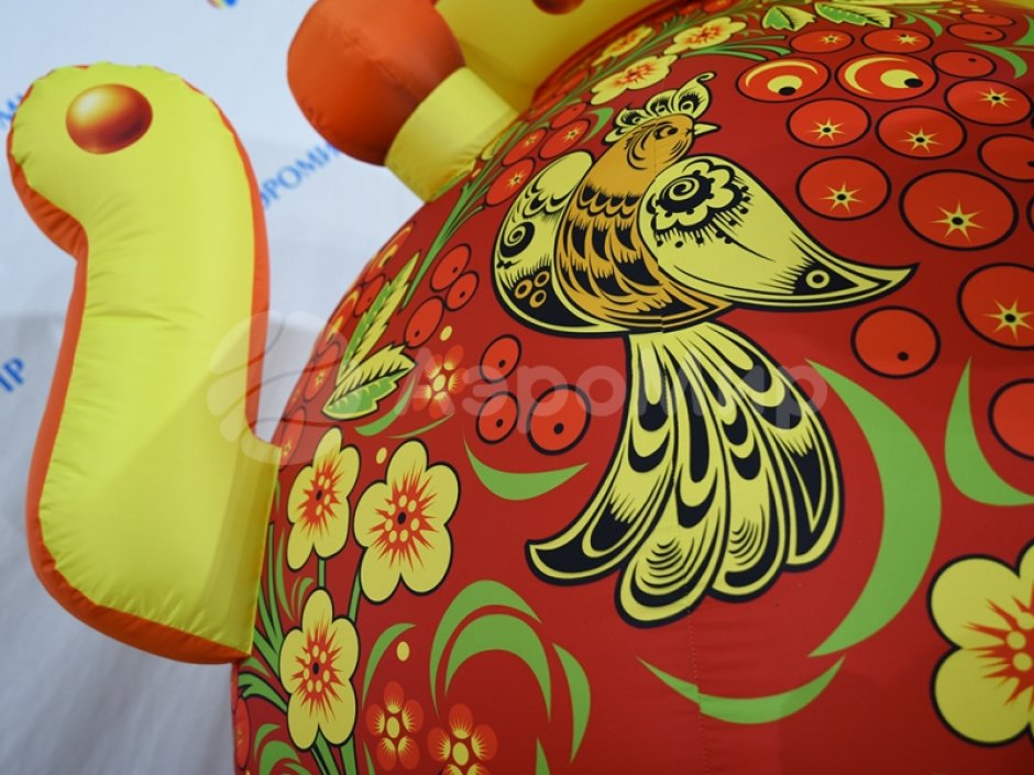 Надувной самовар