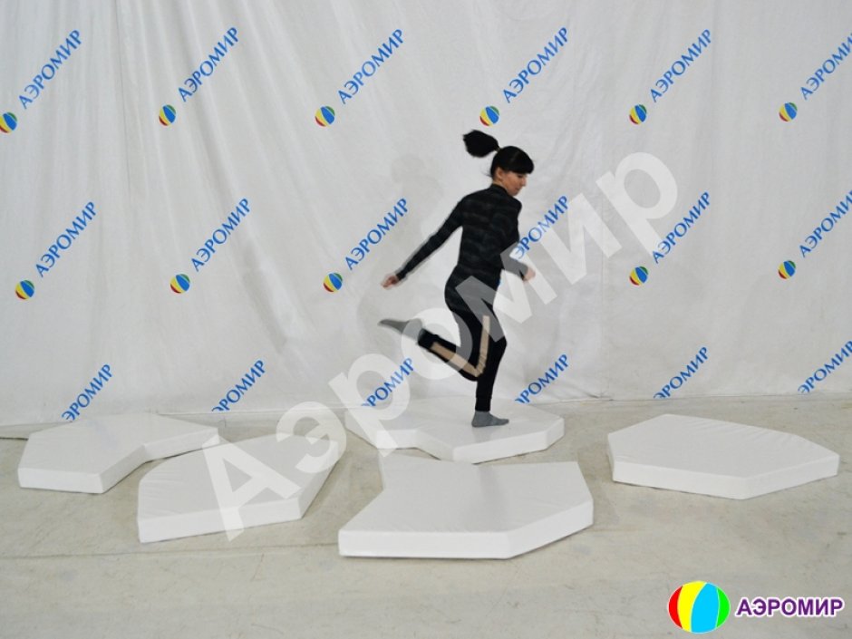 Мягкий игровой модуль Льдинки