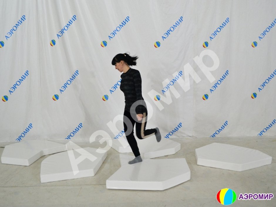 Мягкий игровой модуль Льдинки