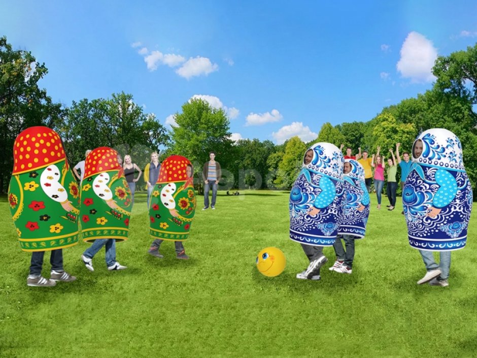 Матрёшкабол  — командная игра с мячом