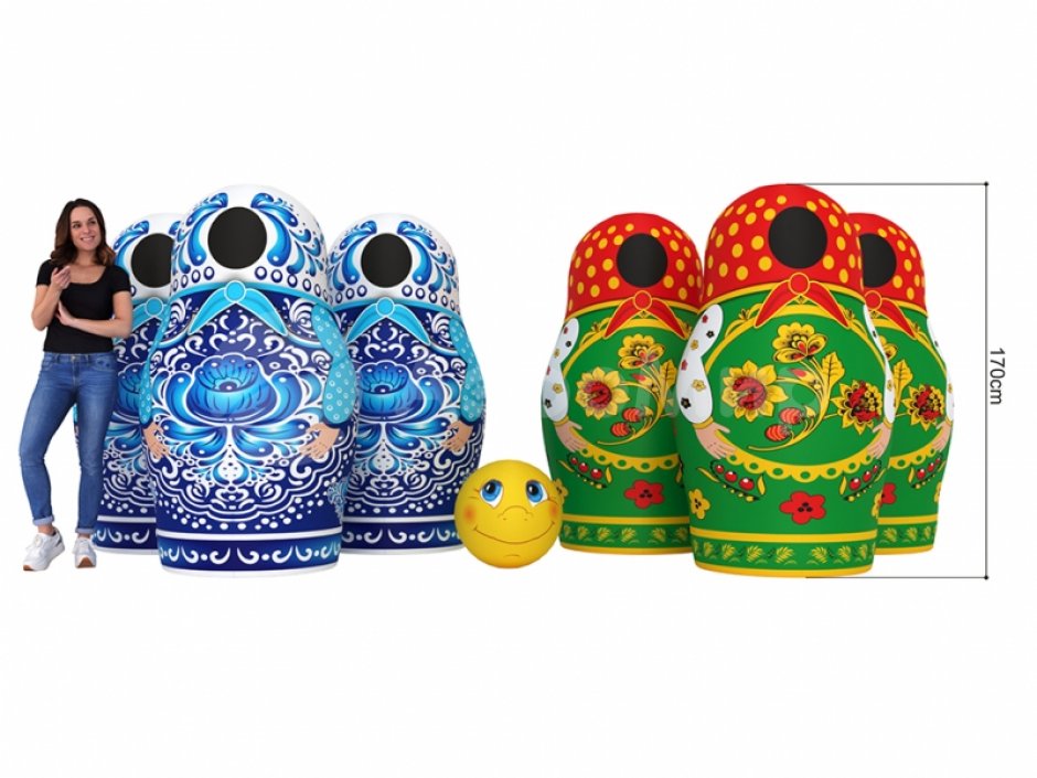 Матрёшкабол  — командная игра с мячом