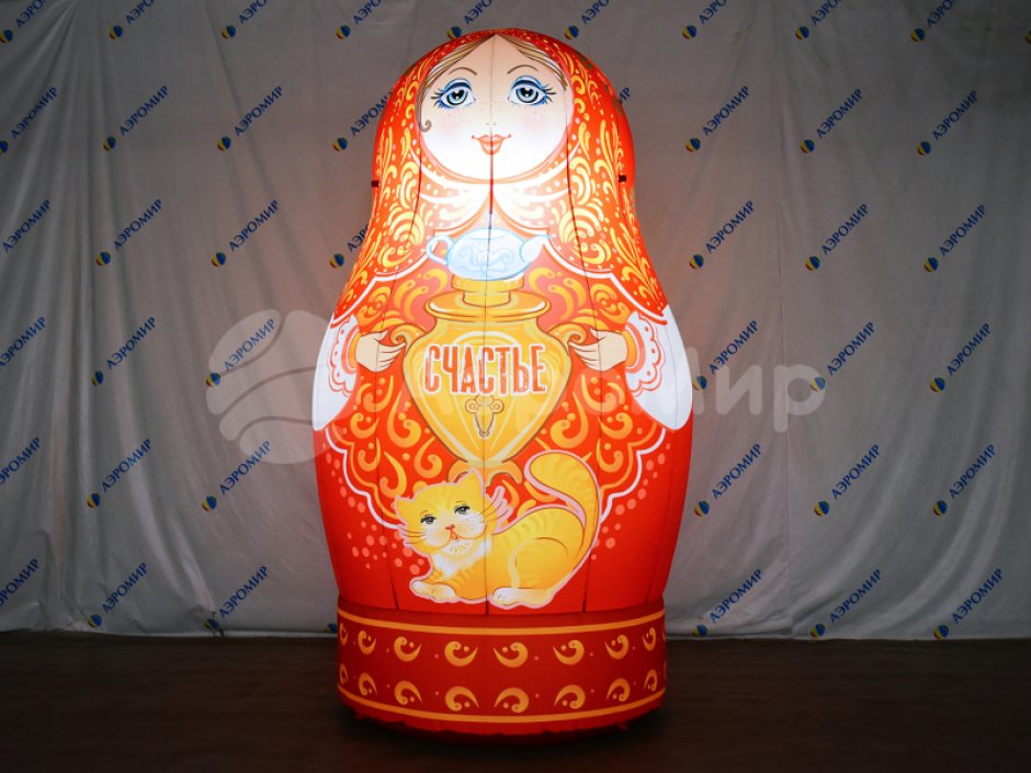 Надувная Русская матрешка — большие матрешки, авторский дизайн