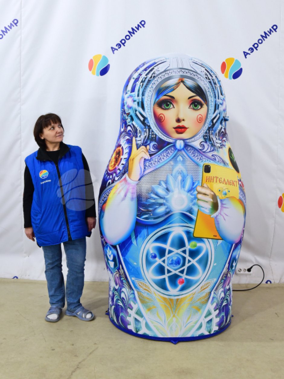 Надувная Русская матрешка — большие матрешки, авторский дизайн