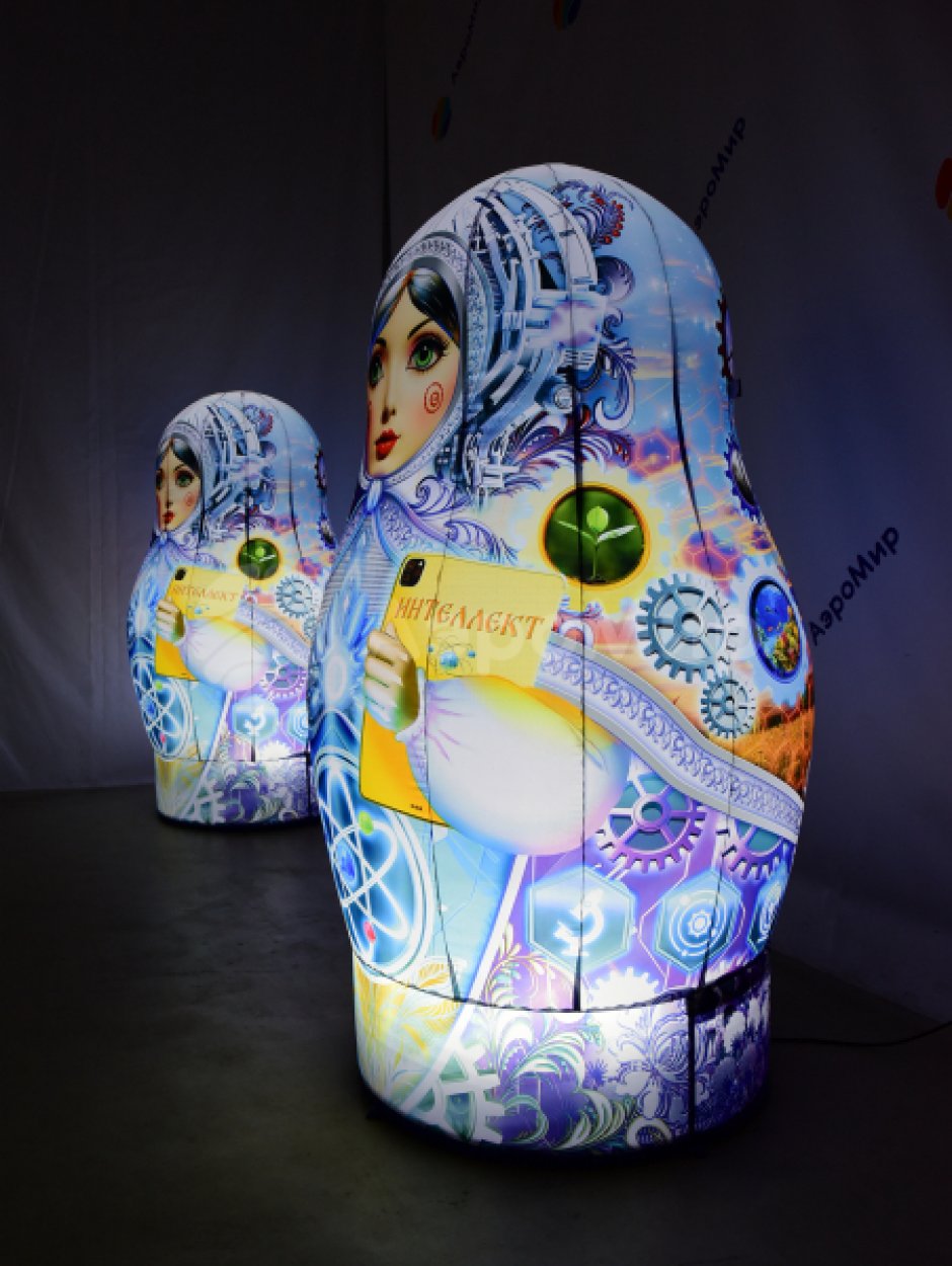 Надувная Русская матрешка — большие матрешки, авторский дизайн