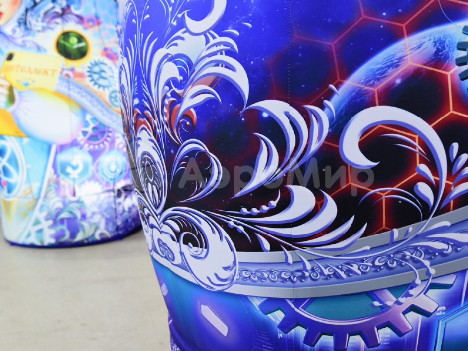 Надувная Русская матрешка — большие матрешки, авторский дизайн