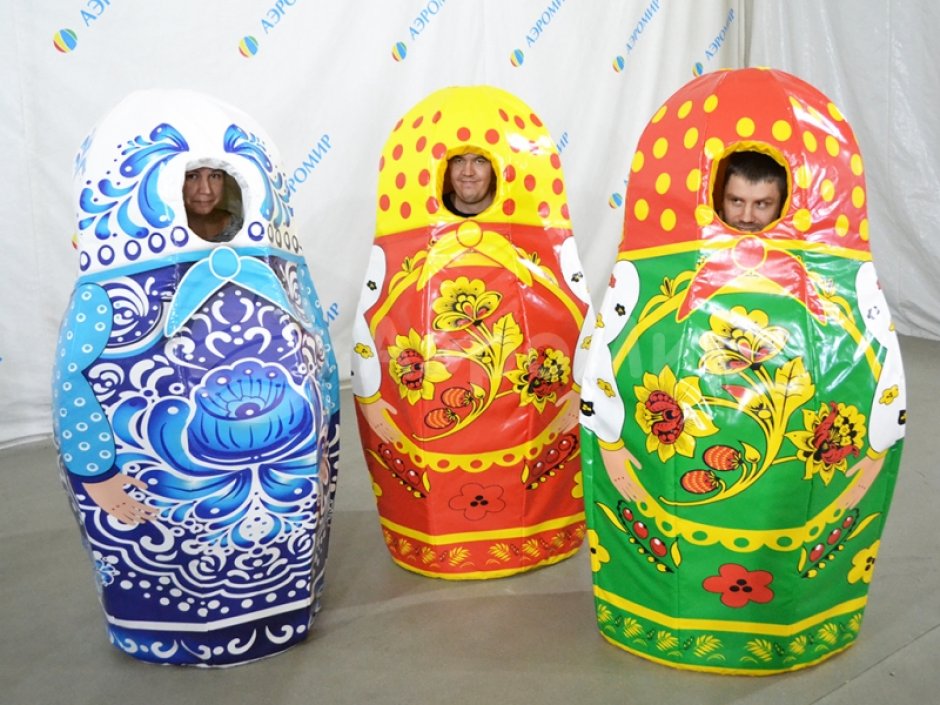 Народные забавы — комплект командных аттракционов для игр, развлечений и забав