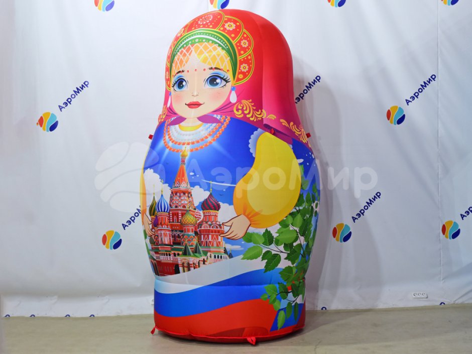 Надувная Русская матрешка — большие матрешки, авторский дизайн