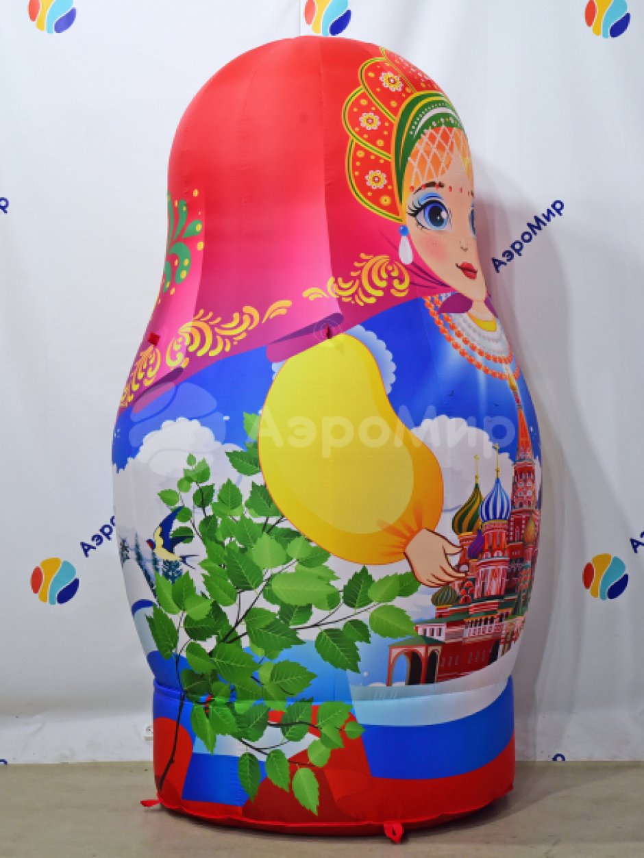 Надувная Русская матрешка — большие матрешки, авторский дизайн
