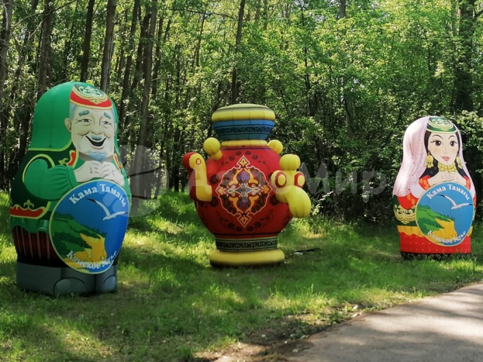 Надувной самовар