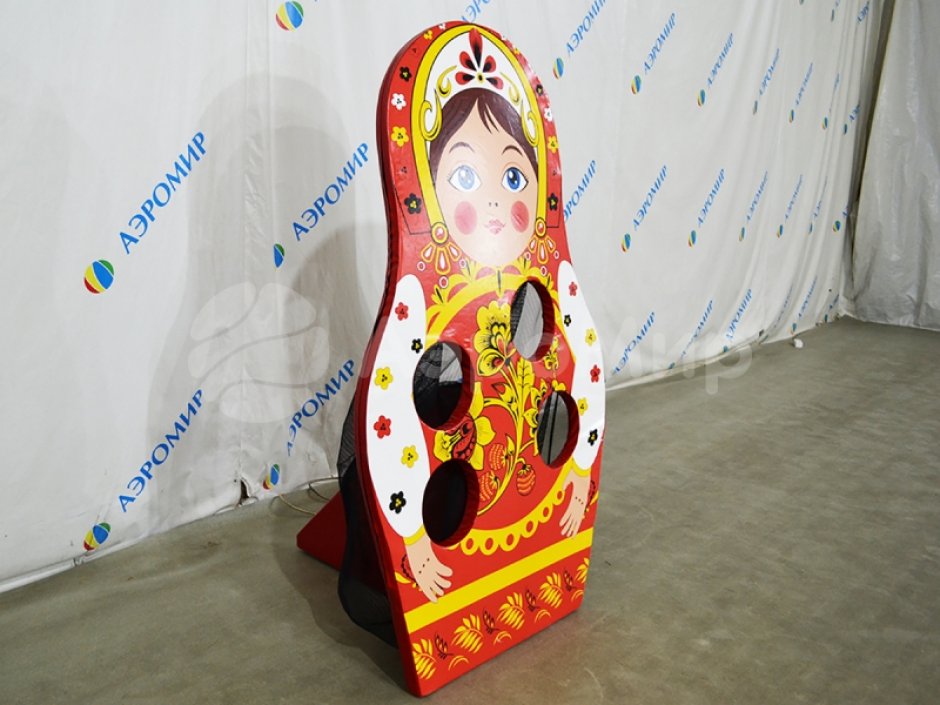 Матрёшка-тир — игра на меткость и точность