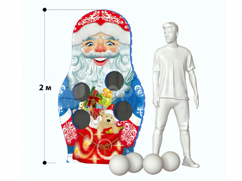 Матрёшка-тир — игра на меткость и точность