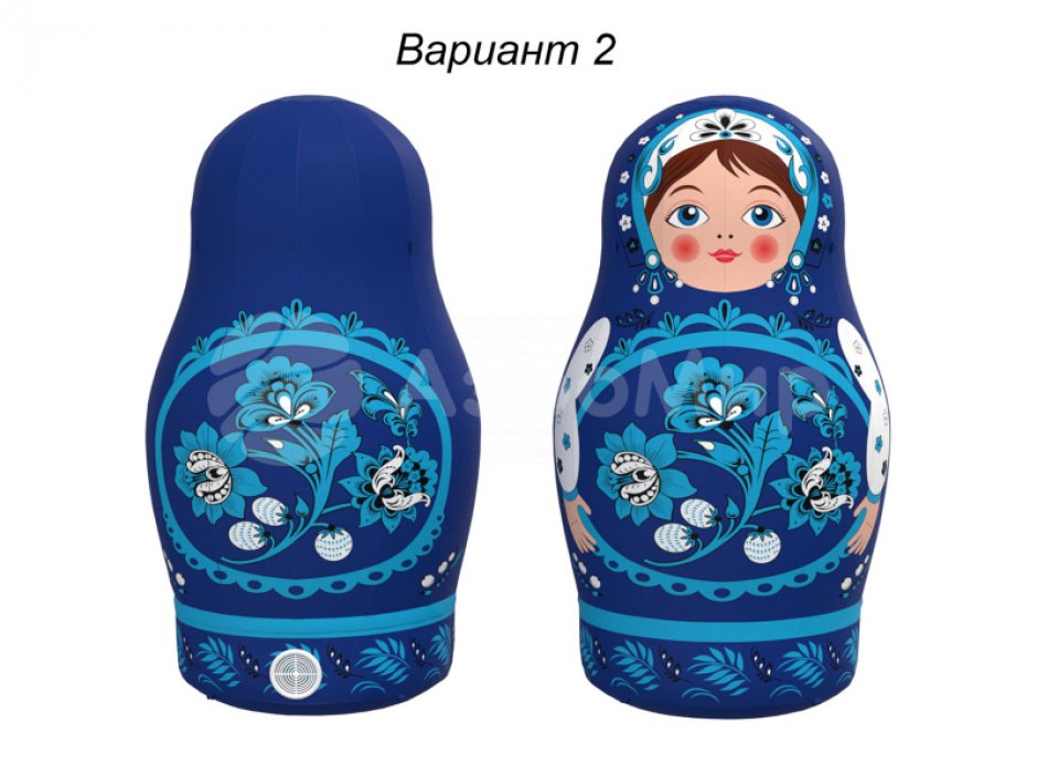 Надувная Русская матрешка — большие матрешки, авторский дизайн
