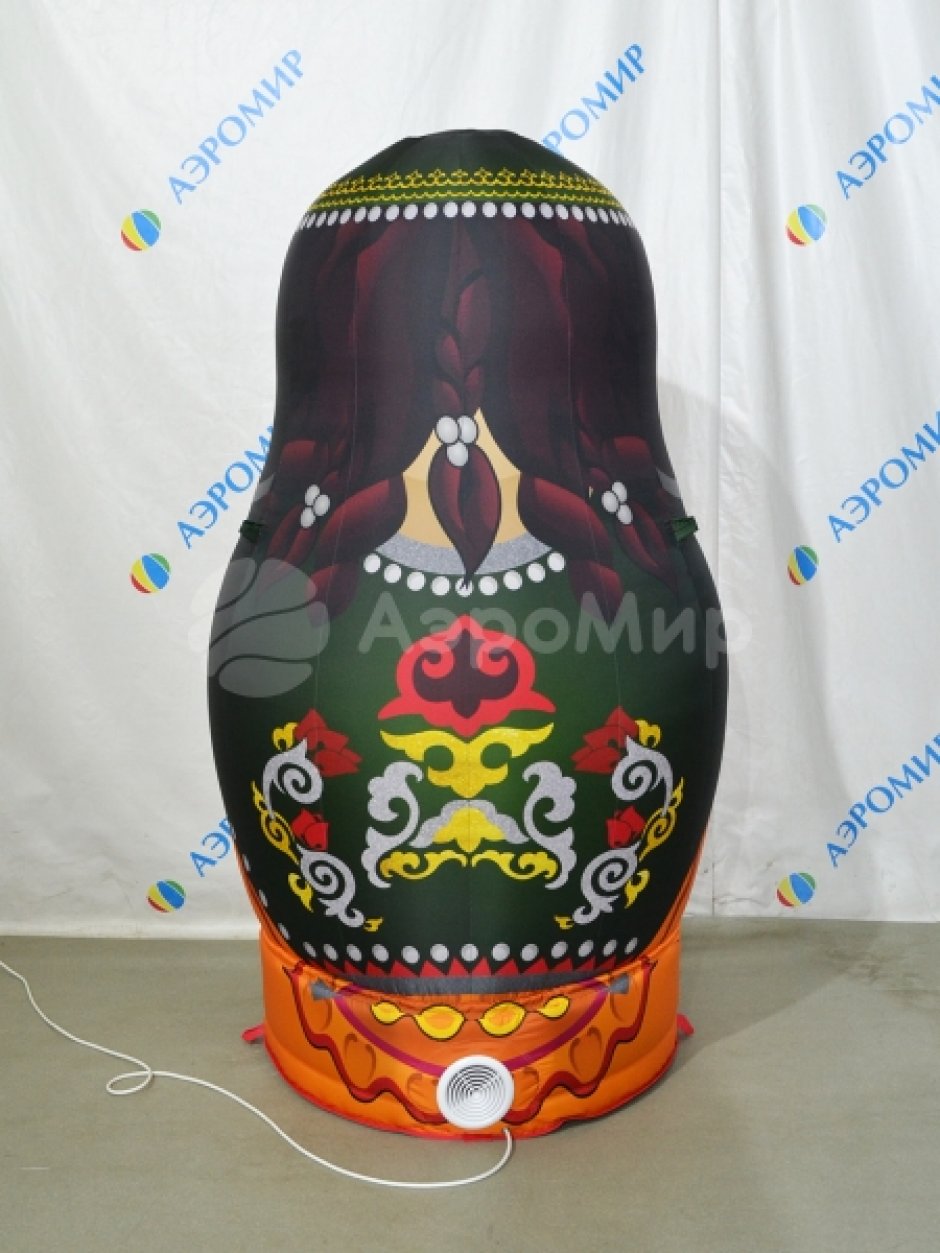 Национальные надувные матрешки — яркие образы для оформления и привлечения внимания