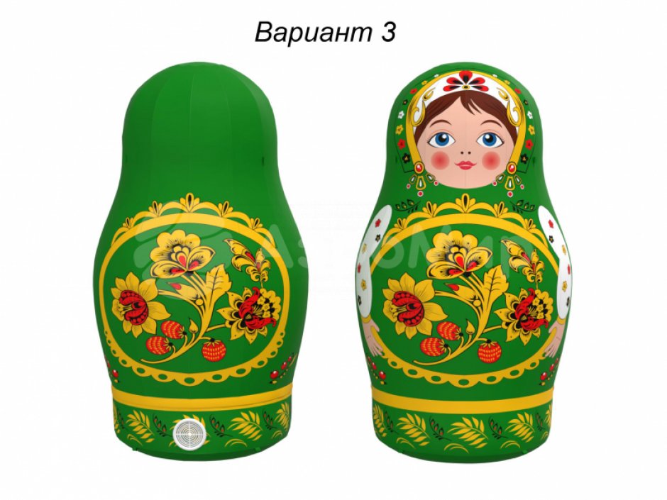 Надувная Русская матрешка — большие матрешки, авторский дизайн