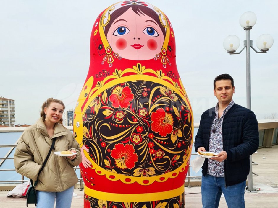 Надувная Русская матрешка — большие матрешки, авторский дизайн