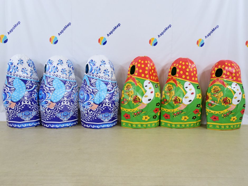 Матрёшкабол  — командная игра с мячом