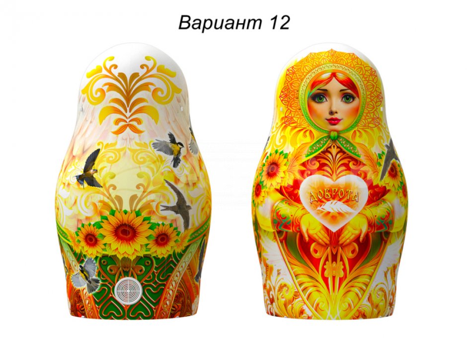 Надувная Русская матрешка — большие матрешки, авторский дизайн