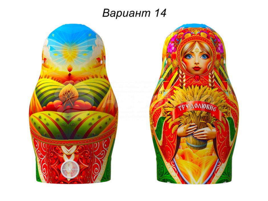 Надувная Русская матрешка — большие матрешки, авторский дизайн