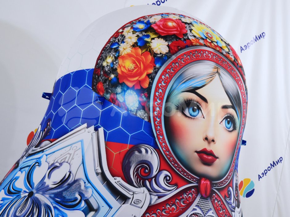 Надувная Русская матрешка — большие матрешки, авторский дизайн