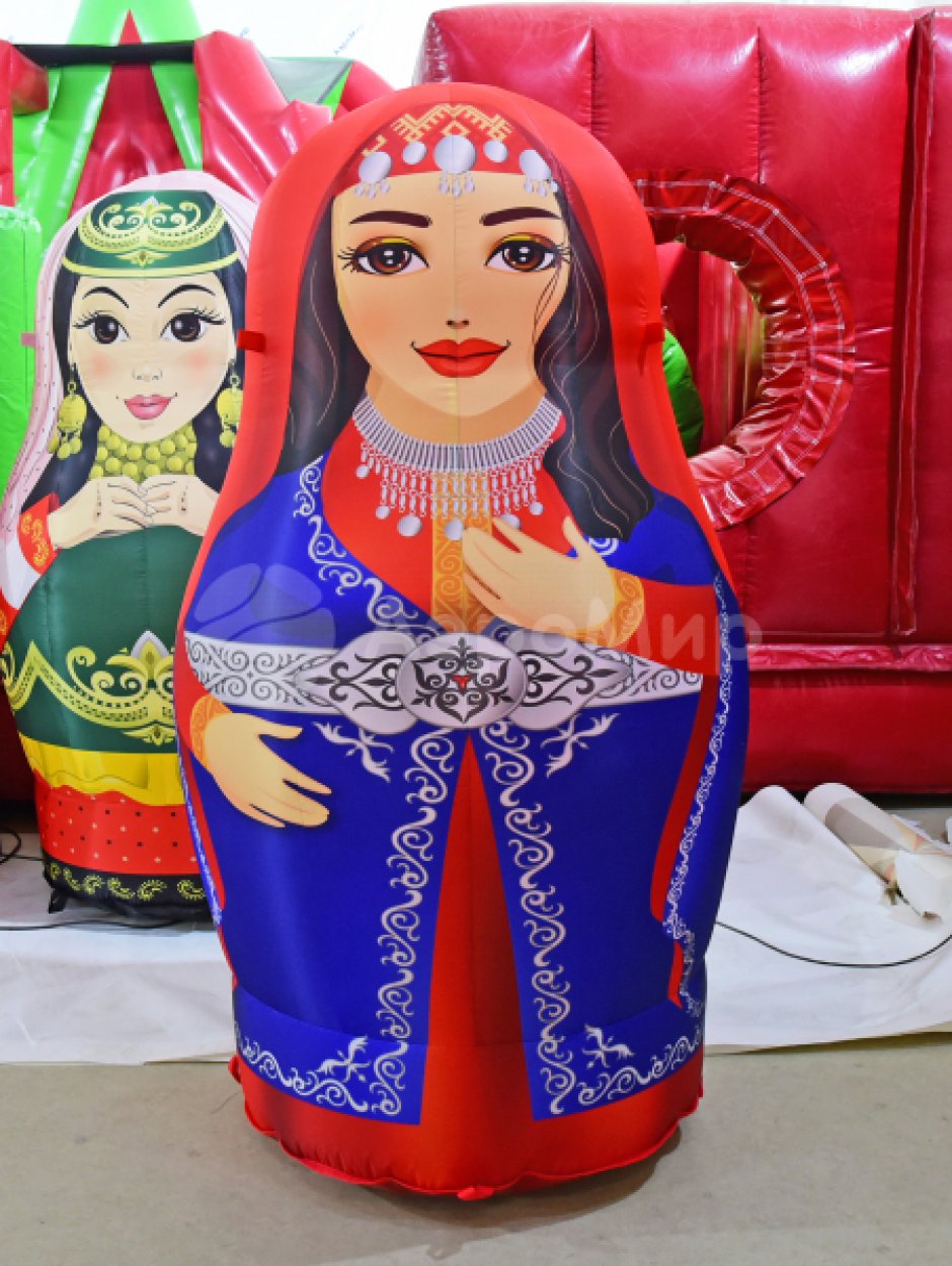 Надувная Русская матрешка — большие матрешки, авторский дизайн