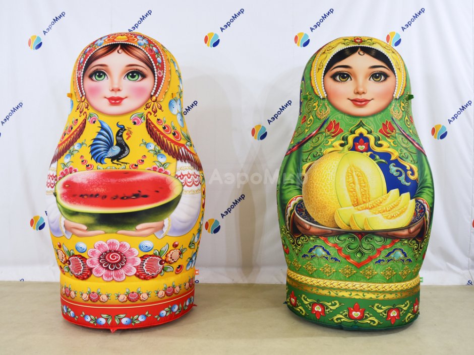 Надувная матрешка тематическая
