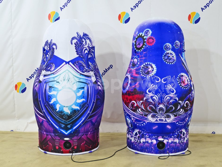 Надувная матрешка трендовая