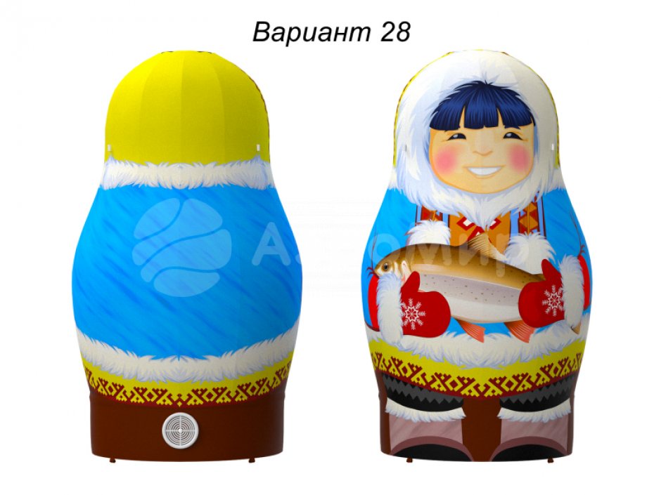 Надувная Русская матрешка — большие матрешки, авторский дизайн