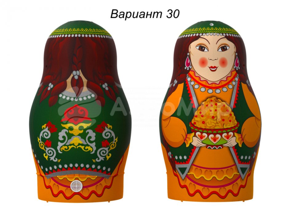 Надувная Русская матрешка — большие матрешки, авторский дизайн