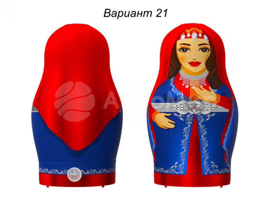 Надувная Русская матрешка — большие матрешки, авторский дизайн