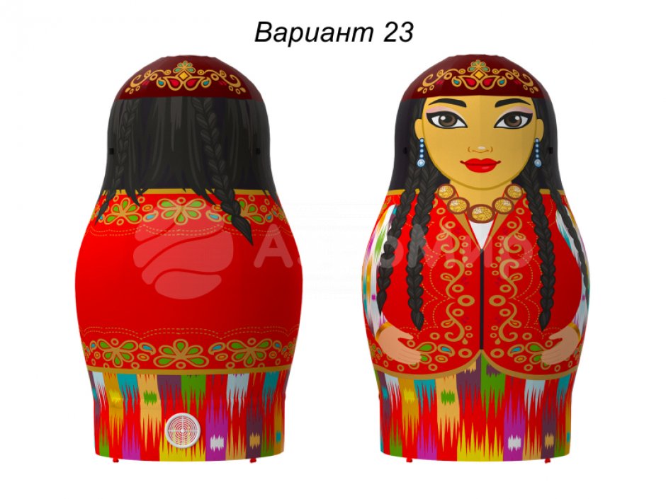 Надувная Русская матрешка — большие матрешки, авторский дизайн