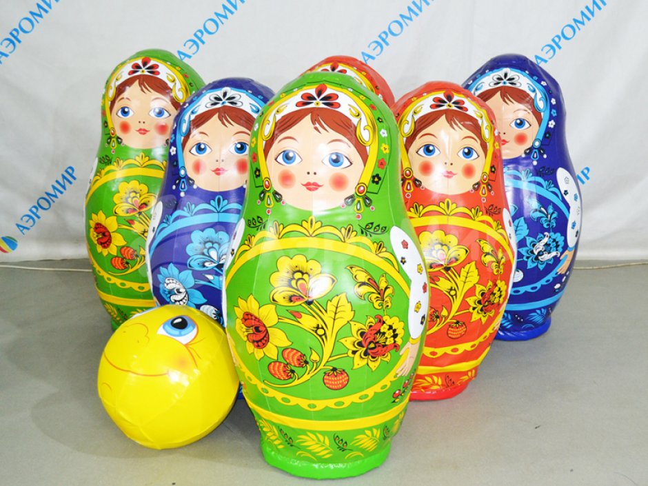 Кегля герметичная — надувная фигура