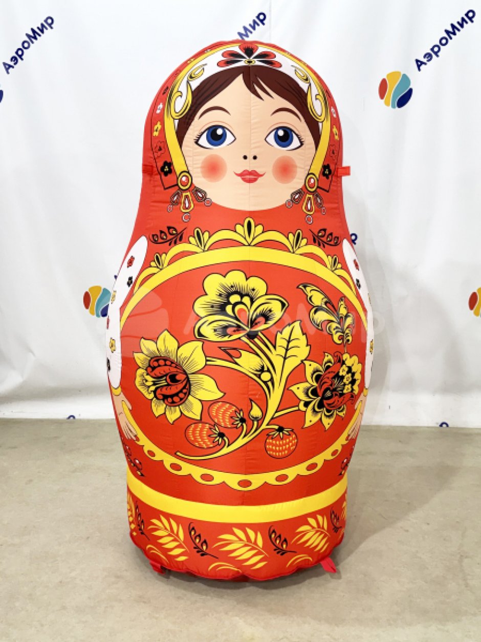 Надувная Русская матрешка — большие матрешки, авторский дизайн