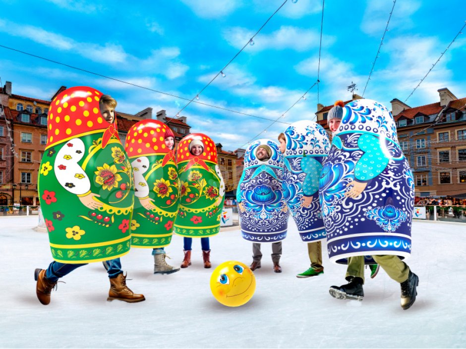 Матрёшкабол  — командная игра с мячом