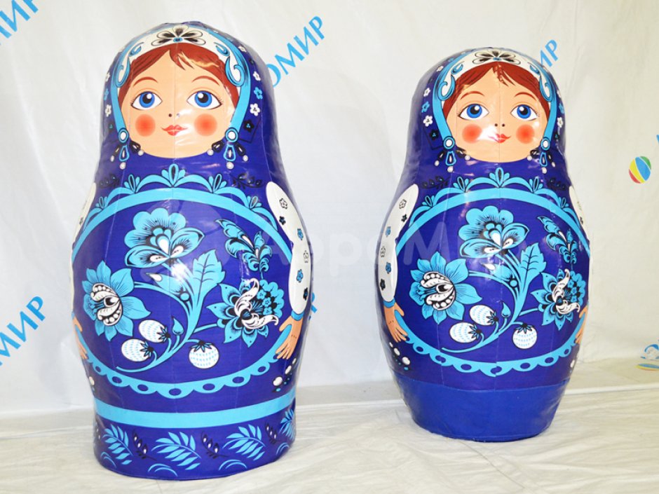 Надувная Русская матрешка — большие матрешки, авторский дизайн