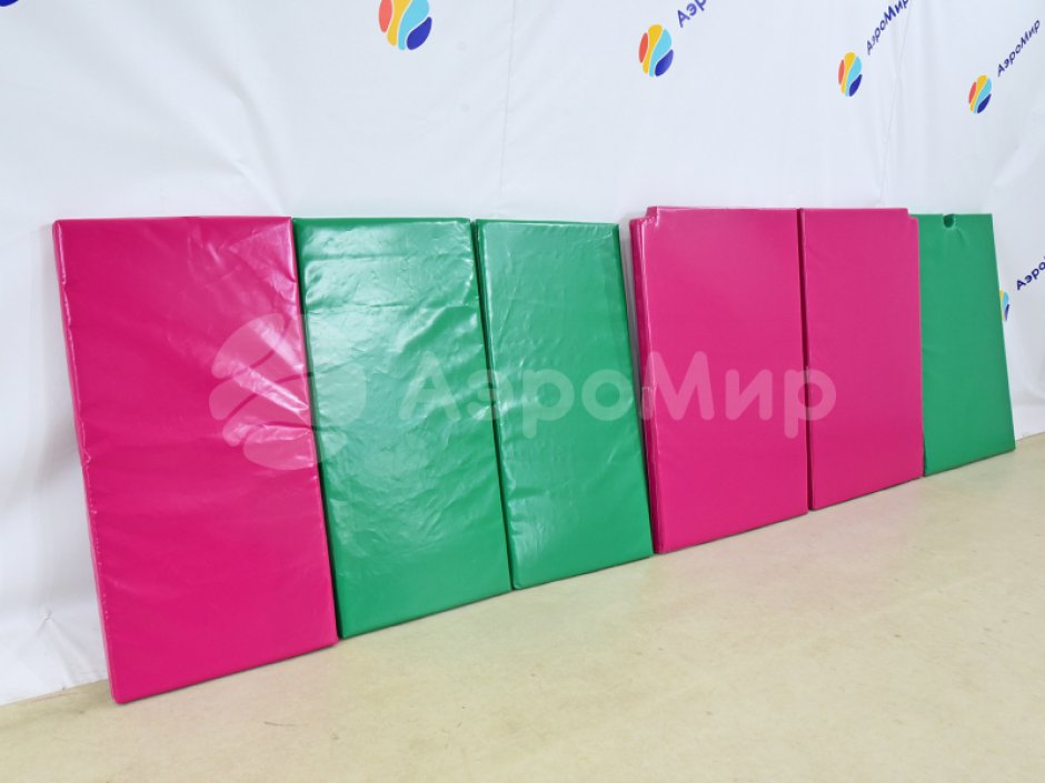 Мягкий мат из поролона и ПВХ