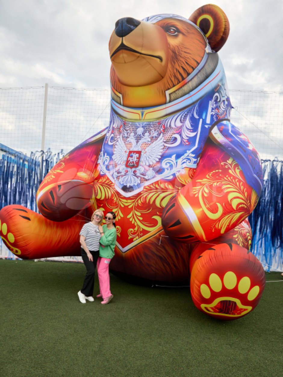 Надувной медведь, г. Ноябрьск