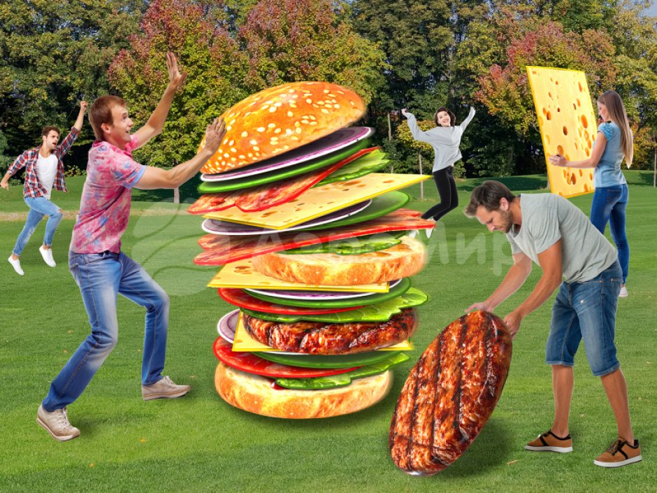 Игровой набор Мега Бургер — командный аттракцион