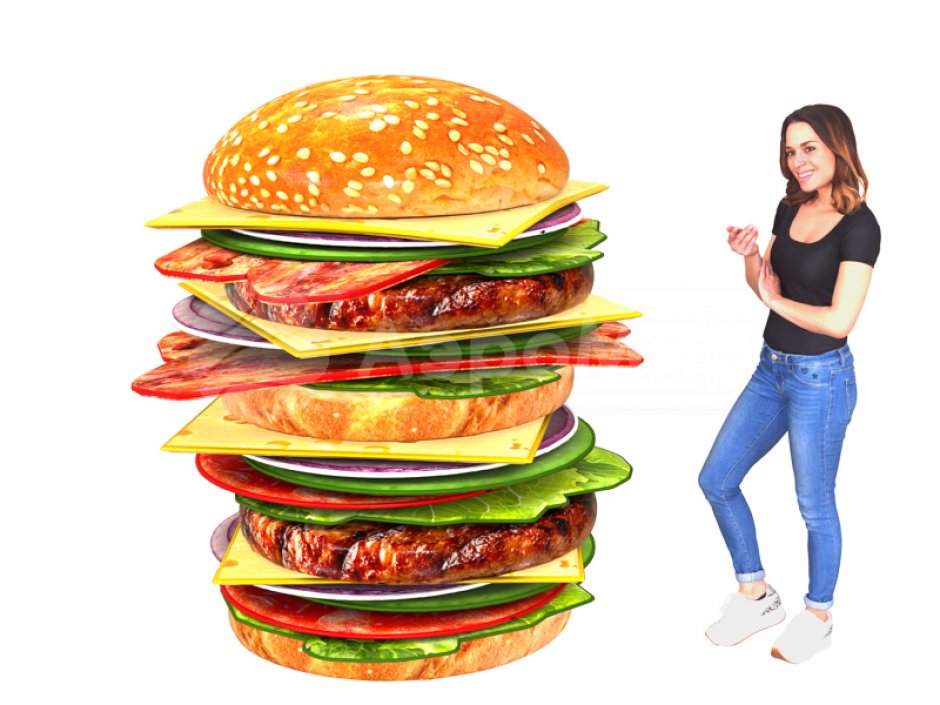 Игровой набор Мега Бургер — командный аттракцион