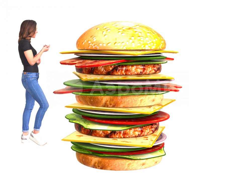 Игровой набор Мега Бургер — командный аттракцион