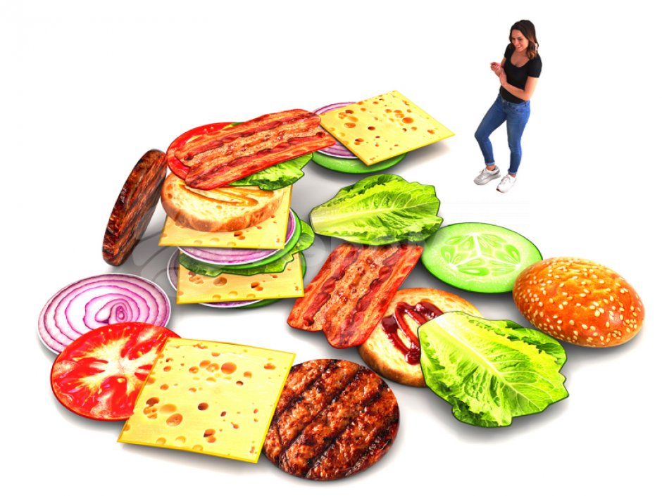 Игровой набор Мега Бургер — командный аттракцион