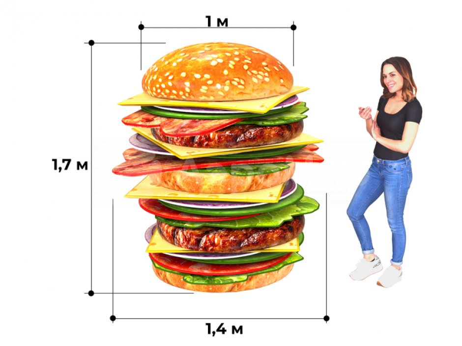 Игровой набор Мега Бургер — командный аттракцион