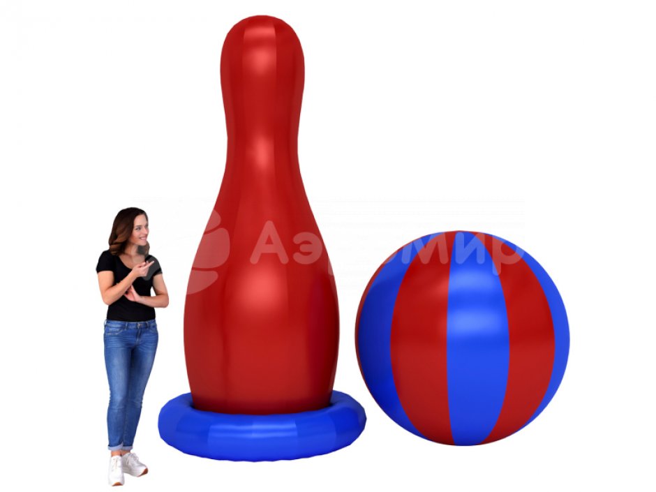 Командный игровой реквизит Мега кегли