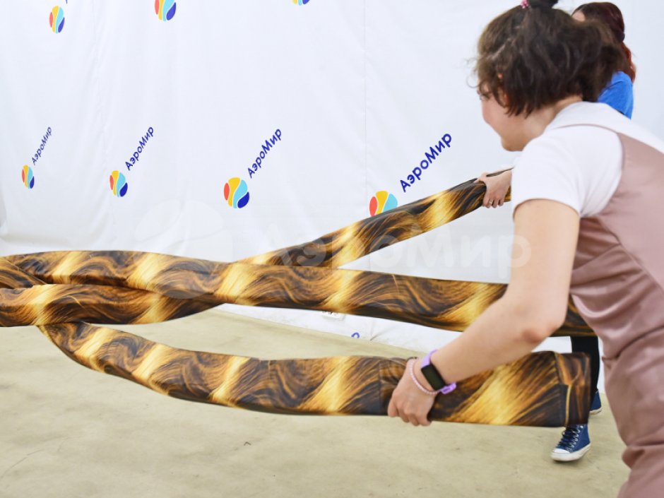 Командный игровой реквизит Мега косичка