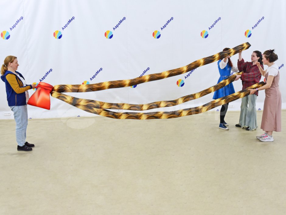 Командный игровой реквизит Мега косичка