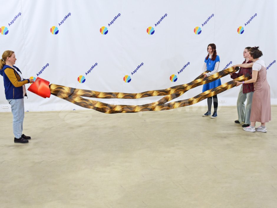 Командный игровой реквизит Мега косичка